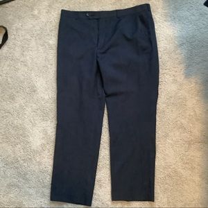 MENS JF J.Ferrar Navy Dress Pants (size 38x30)